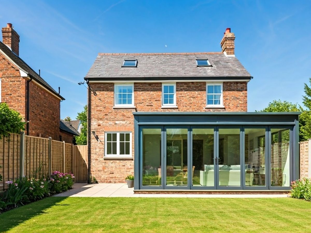 Uk,Home,With,Rear,Extension