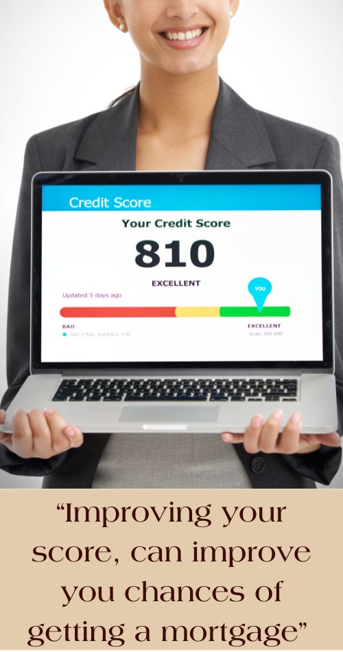 smiles at improved credit score